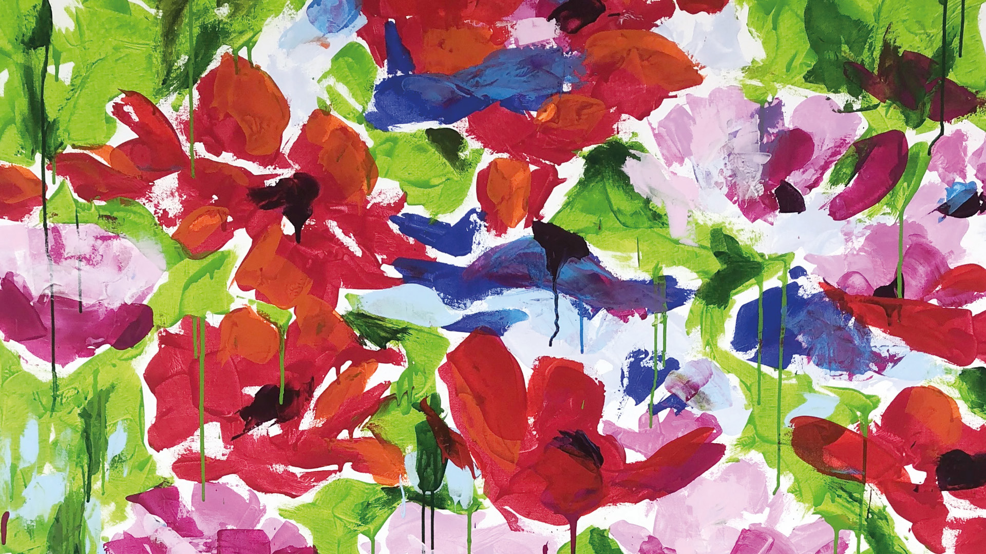 image Flower Revolutionen · Paintings by Marcus Langer