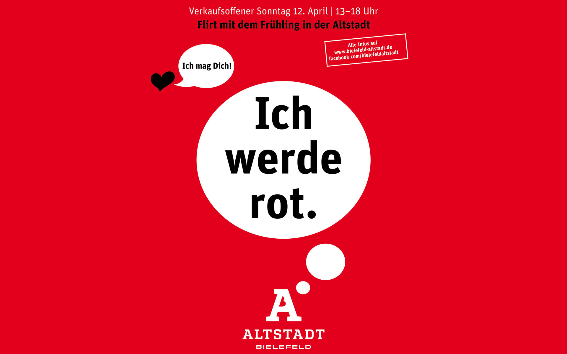 image Die Altstadt wird rot - in Bielefeld